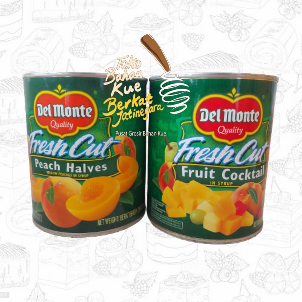 

DELMONTE PEACH HALVES / FRUIT COCKTAIL 825 GR