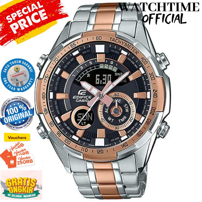 JAM TANGAN PRIA CASIO EDIFICE ORI ORIGINAL ARLOJI SPORTY PRIA COWOK TERBARU GARANSI