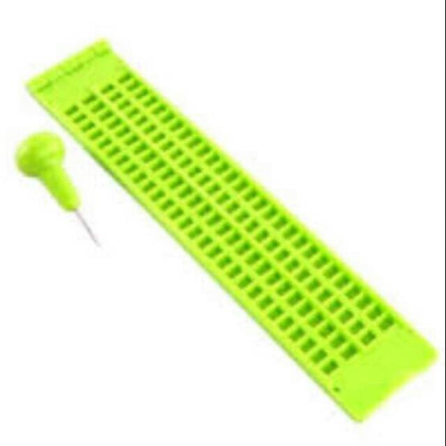 

Sale Reglet Alat Tulis Bantu Tunanetra Terlaris