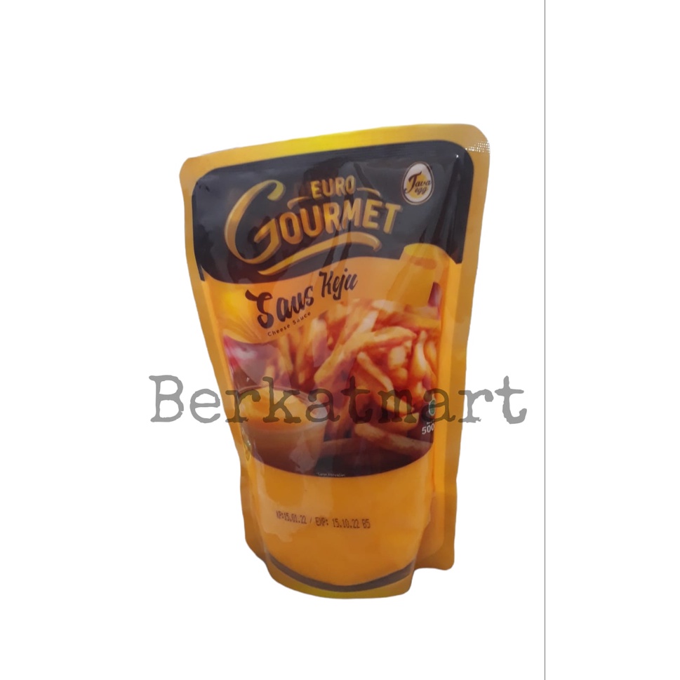 Euro Gourmet Cheese Sauce 500gr Saus Keju Saos