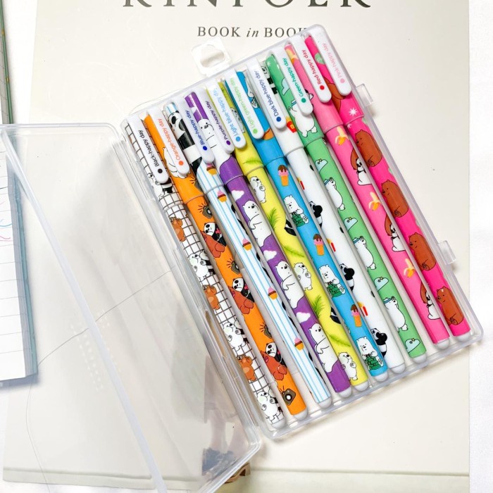 

Cantik Pulpen Marble 1 Set 10 Biji We Bare Bears Wbb Alat Tulis Kantor Cod Terlaris
