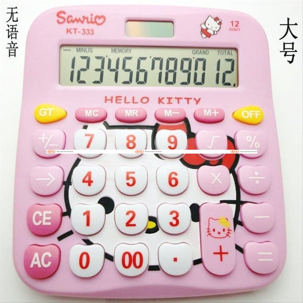 

Kalkulator Doraemon hello kitty Kalkulator kartun calculator 333