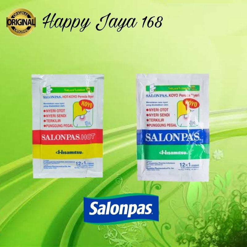 Koyo Salonpas bungkus isi 12 lembar