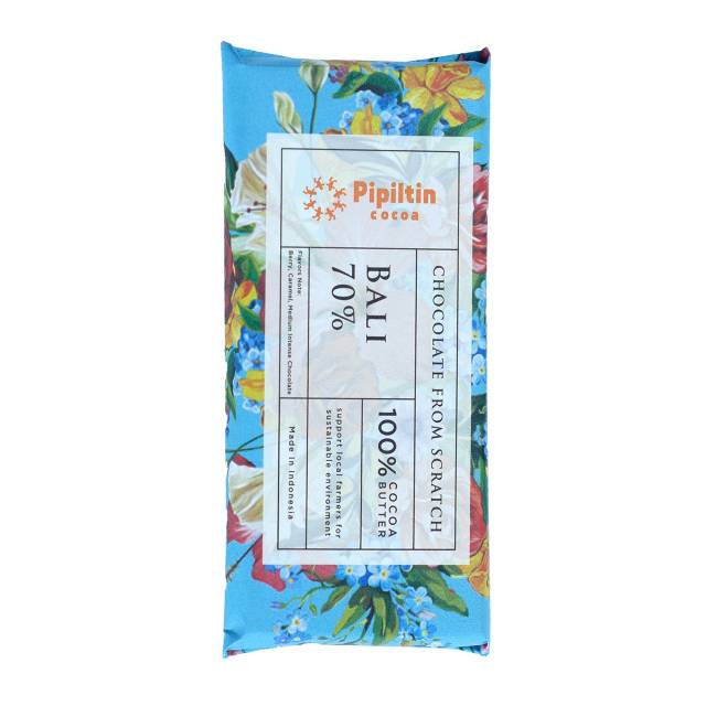 

Pipiltin Cocoa Cokelat Chocolate Bar Bali 70% 35gr