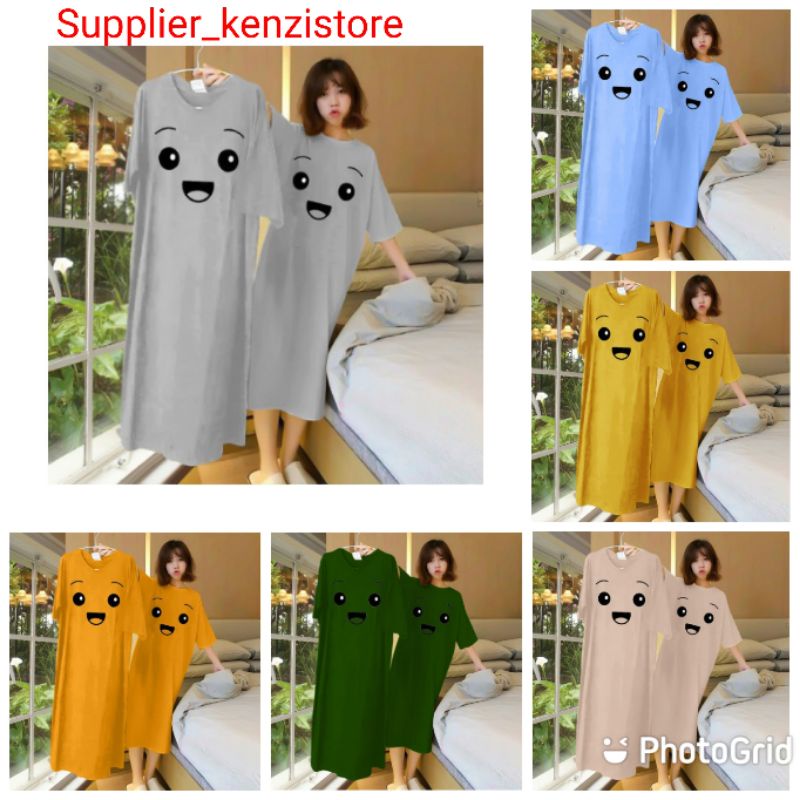 BISA [COD] [GRAB] DRESS JUMBO ADUDII || DRESS ADUDU BAHAN SPANDEX/BaJu tidur /Daster Murah