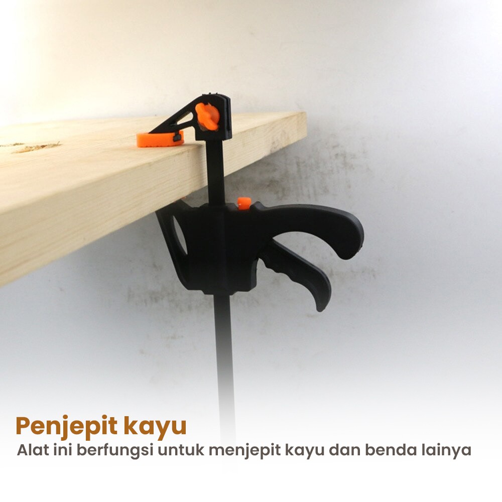 Clamp Penjepit Kayu 4 Inch