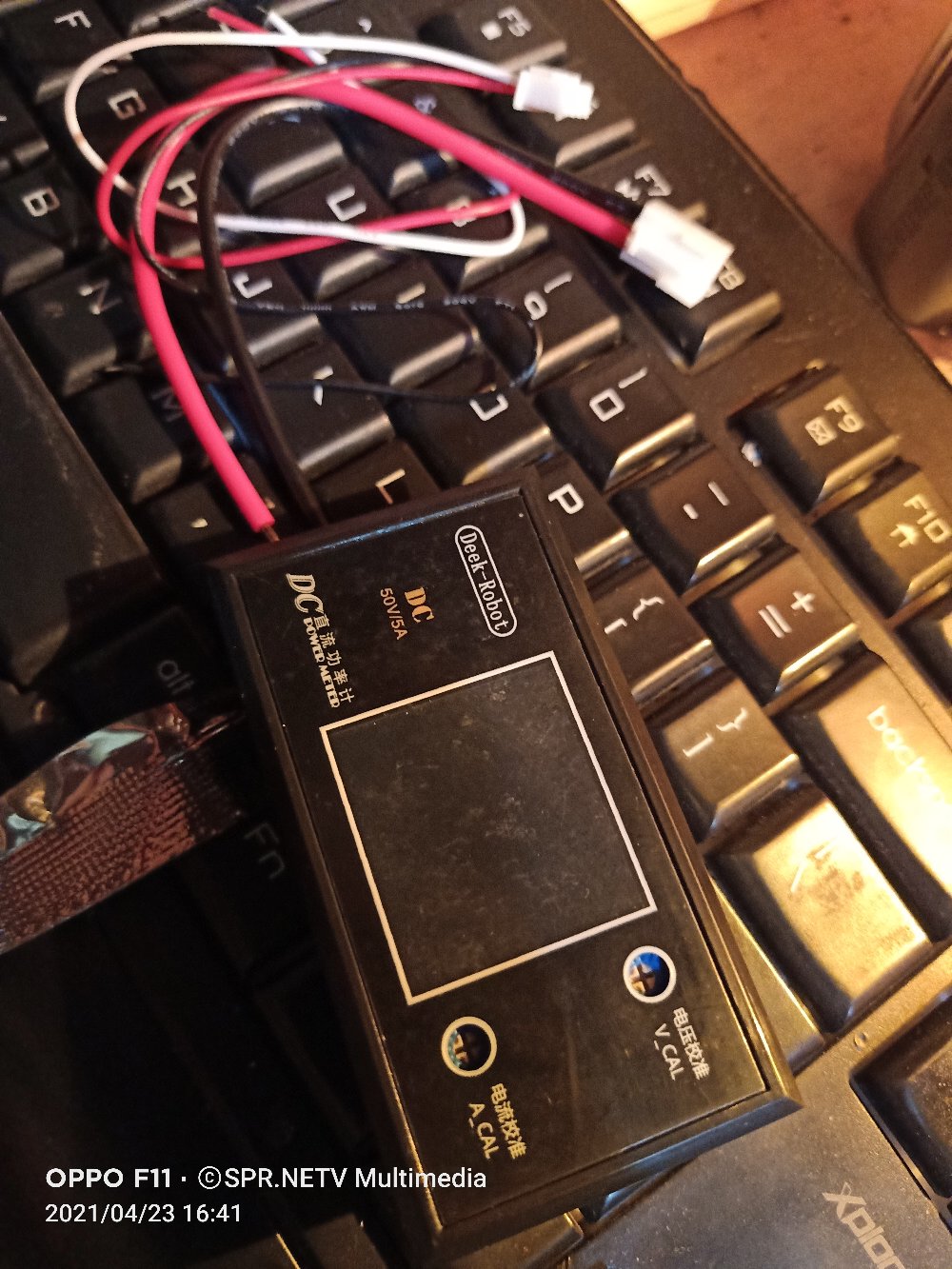 Voltmeter Ammeter Voltage Power Meter Dc 50v 5a 250w Dengan Lcd Digital