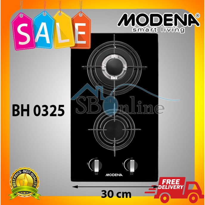 Paket Kompor Tanam Modena BH 0325 Dan Cooker Hood PX 6001 Harga Pabrik