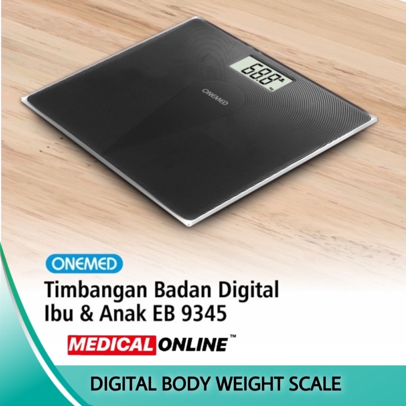 TIMBANGAN BADAN DIGITAL IBU DAN BAYI EB9345 EB 9345 ONEMED MEDICALONLINE MEDICAL ONLINE