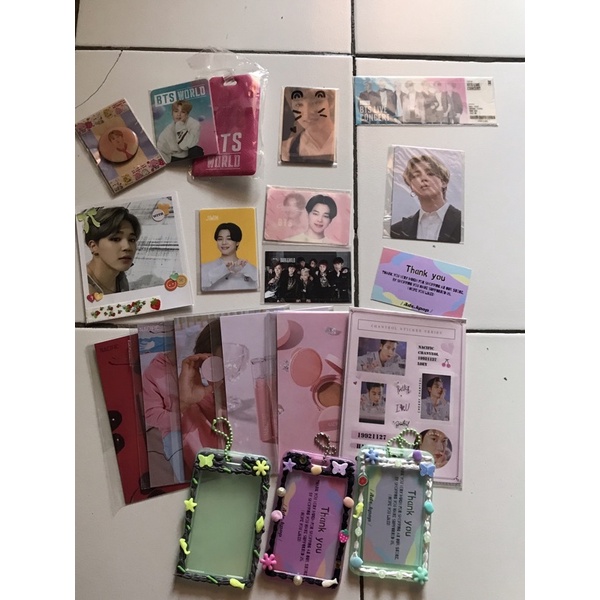 pc jimin bts world limited dan yang tertera di foto