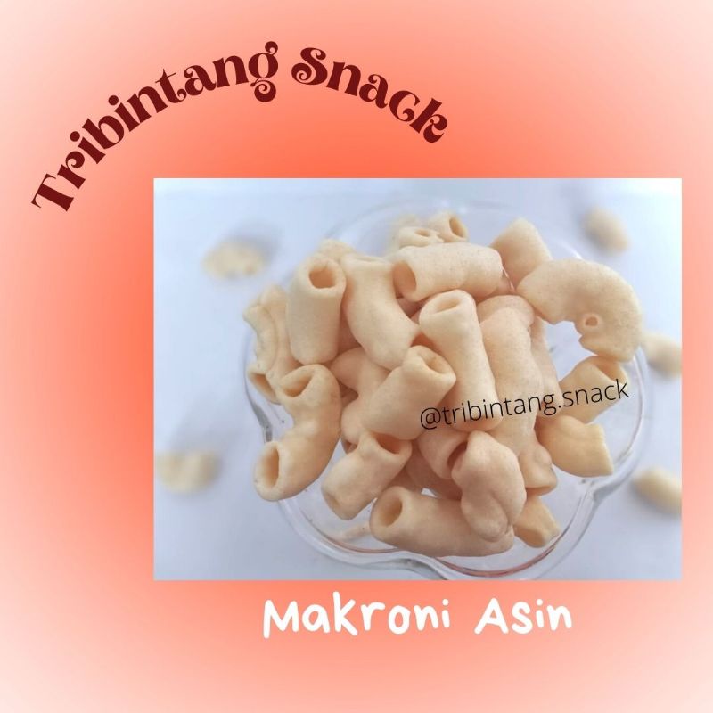 

Makroni Asin 250gr Tribintang Snack