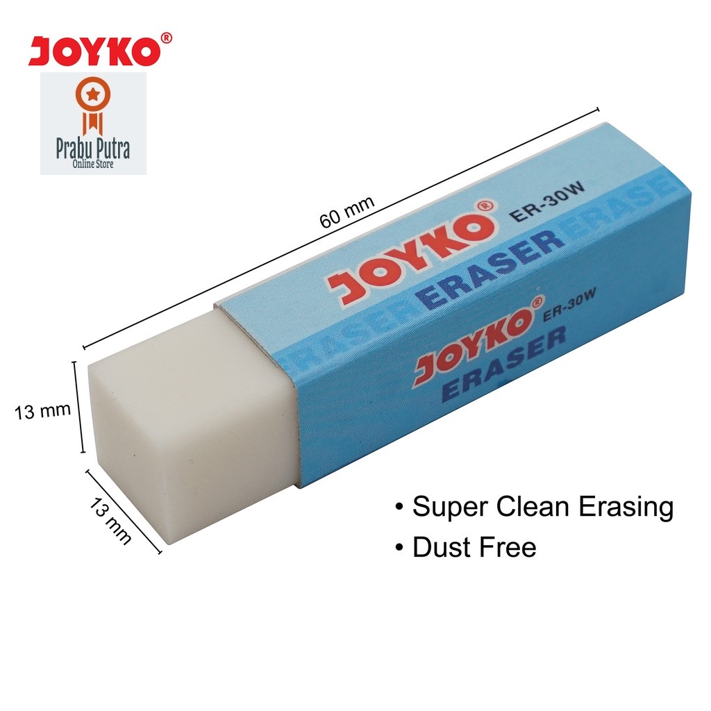 

Joyko-Eraser/Penghapus Pensil Joyko Putih Besar ER-30W
