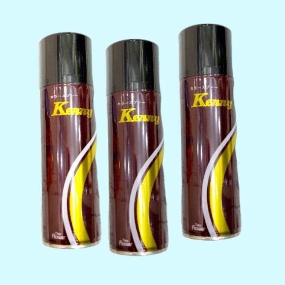 KENNY HAIR SPRAY COLOR DARK BROWN 125g