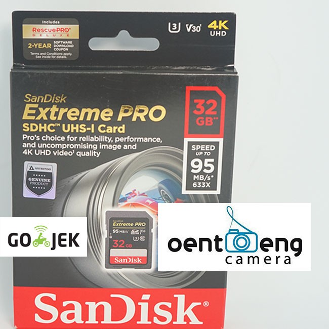 sandisk extreme pro 32gb 95mb/s