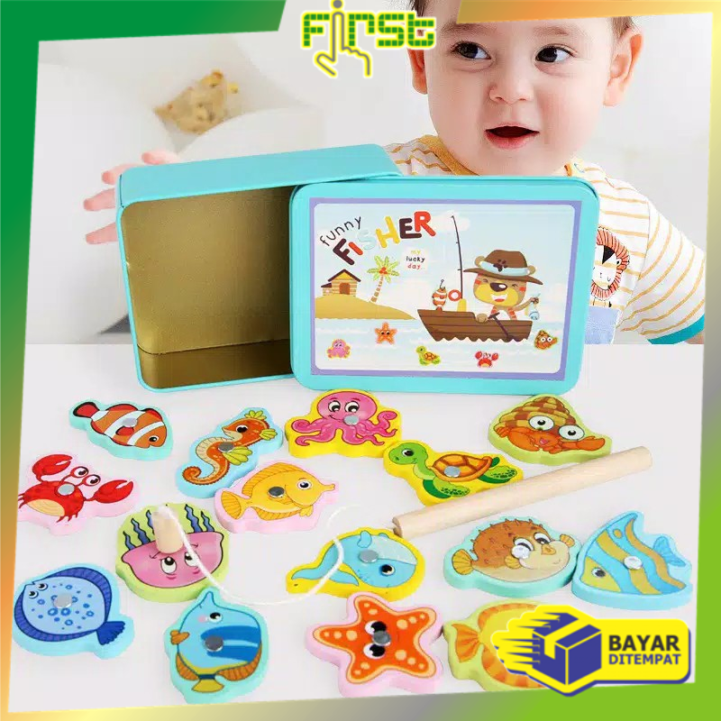 COD FH M3 Mainan Edukasi Pancing Pancingan Ikan Magnet COD FH M3 Mainan Edukasi Pancing Pancingan Ikan Magnet