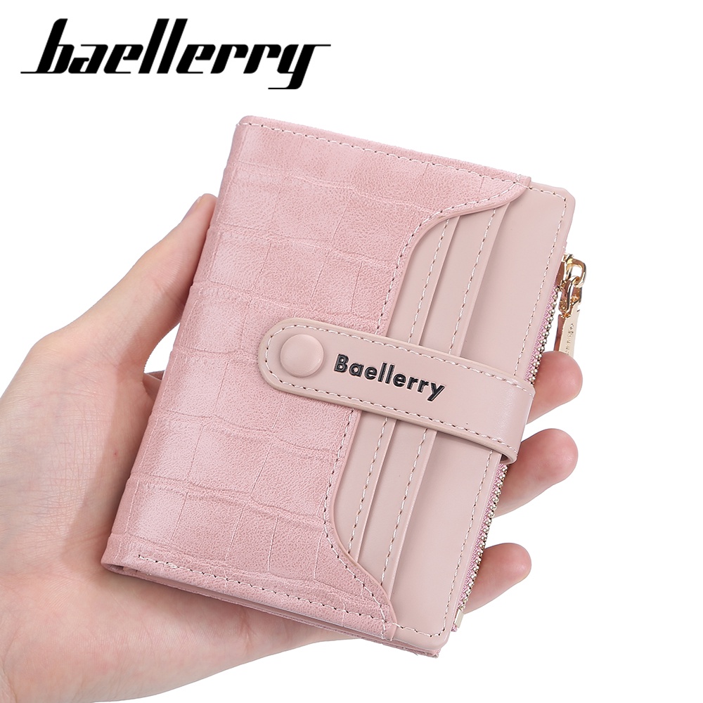 BAELLERRY N2363 Dompet Wanita Kecil Bahan Kulit PU Leather Premium WATCHKITE WKOS