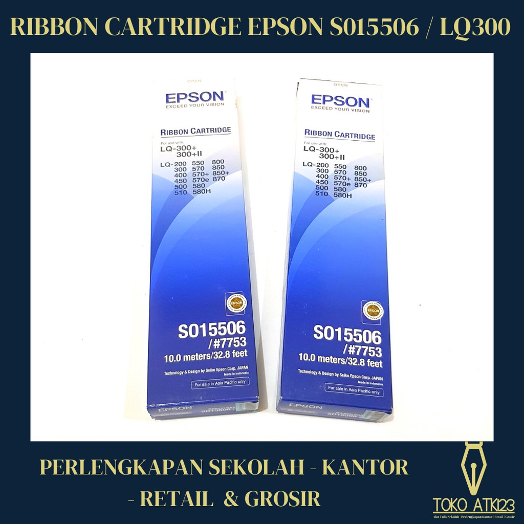 Ribbon Cartridge / Pita Printer Epson LQ-300 #7753 ORIGINAL