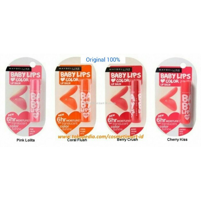 maybelline lip balm baby lips color