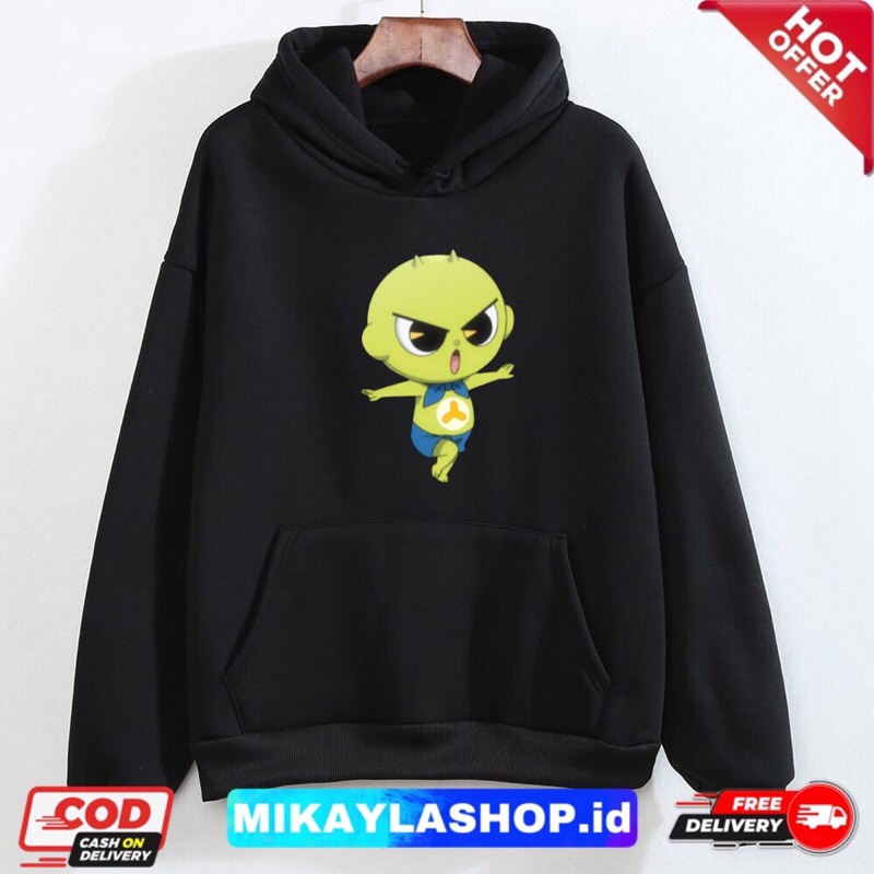 SWEATER HOODIE JAKET SHINBI HOUSE ANAK LAKI-LAKI PEREMPUAN HODIE SWITER SINBI HOUSE THE HAUNTED HOUS