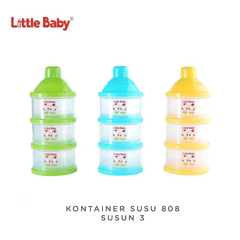 Little Baby Milk Container / Tempat Susu / Dispenser All Varian (40 ml / 80ml ada 3 dan 4 Tingkat)