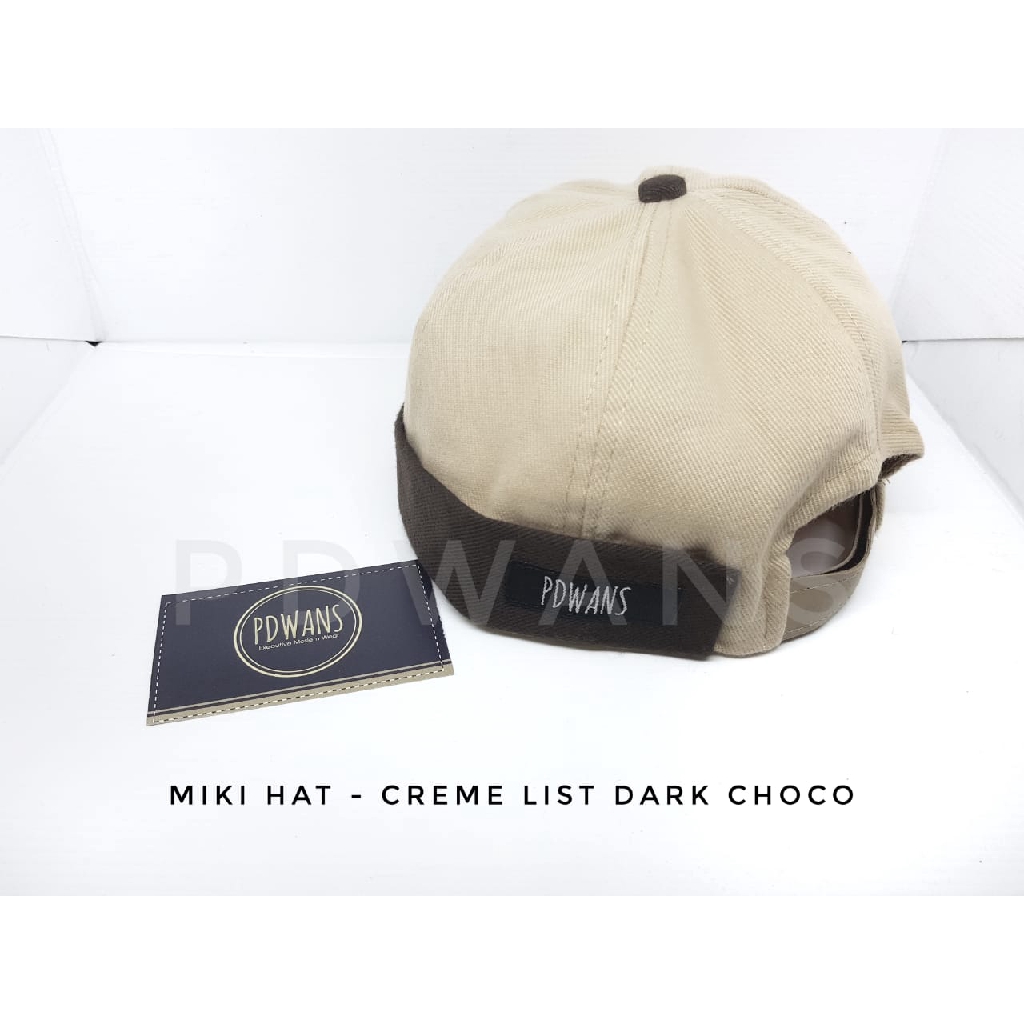 Miki Hat Peci Cap Beanie by PDWANS