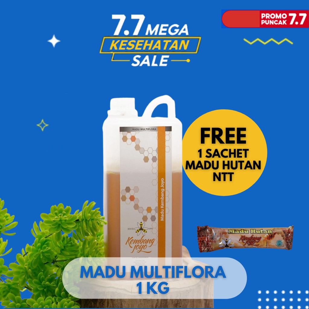 

Madu Multiflora - Madu Kembang Joyo 1kg