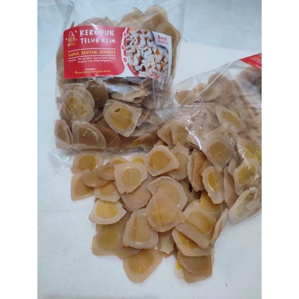 

KERUPUK TELUR ASIN MENTAH HALAL