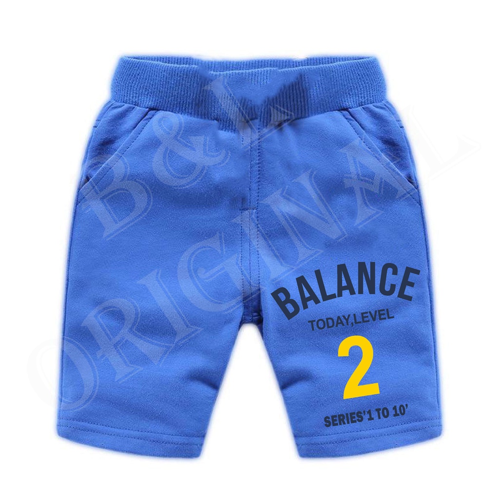 BS/COD/CELANA PENDEK BALANCE ANAK ANAK 1-7 TAHUN//REALPIC//GOOD QUALITY