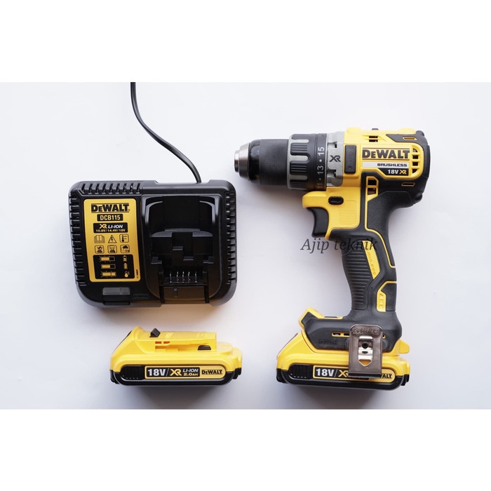 DCD 791 D2 DEWALT DCD791d2 Cordless Drill Bor Baterai 18V Brushles