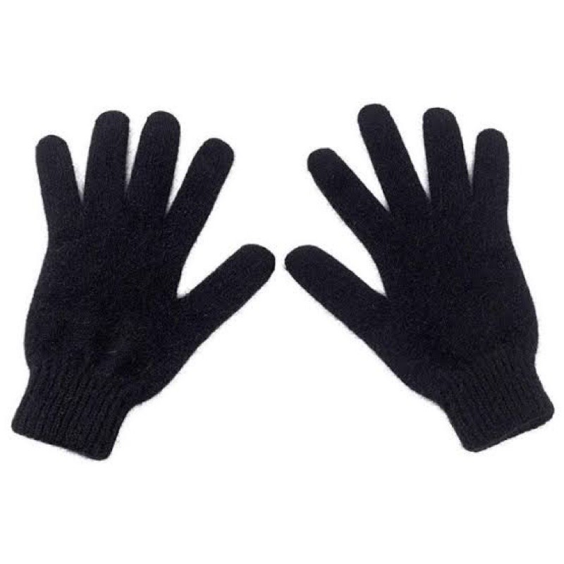 sarung tangan hitam polos high quality bagus sarung tangan black gloves