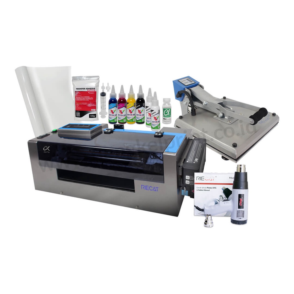 Paket Usaha Printer Riecat Alfa | Printer DTF