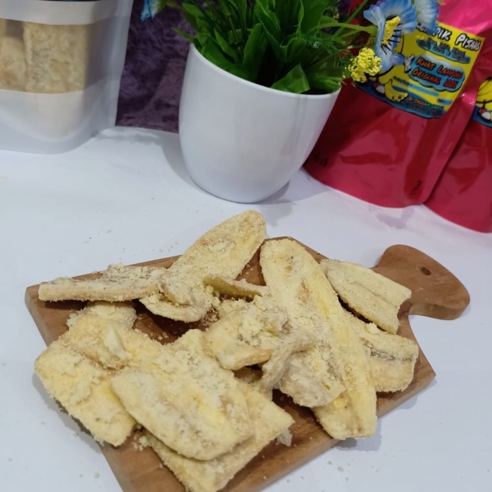 

BEST SELLER‼️ KUALITAS PREMIUM/100grm/KERIPIK PISANG/ASLI LAMPUNG/KERIPIK PISANG RASA KEJU SUSU