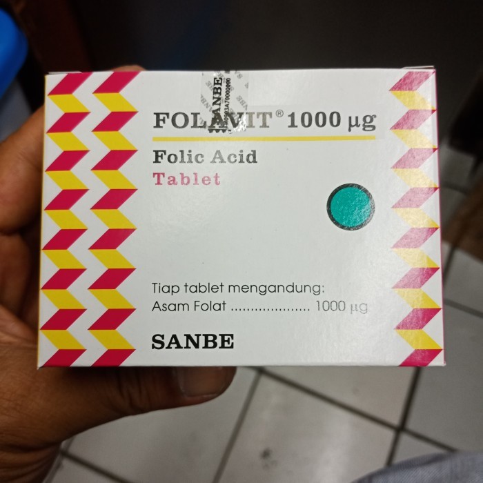 FOLAVIT Asam Folat 1000mg