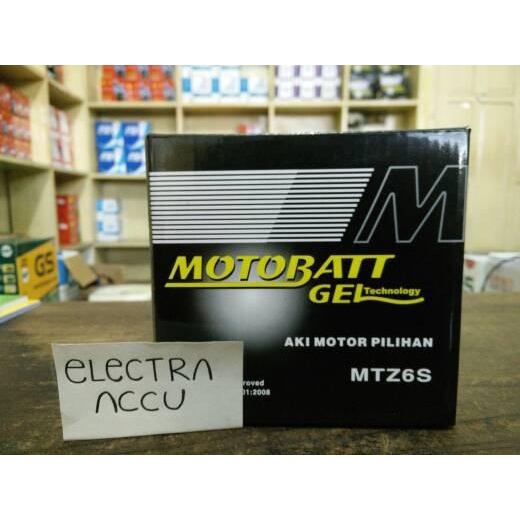 aki motor Honda PCX 150 motobatt MTZ6S Aki Kering