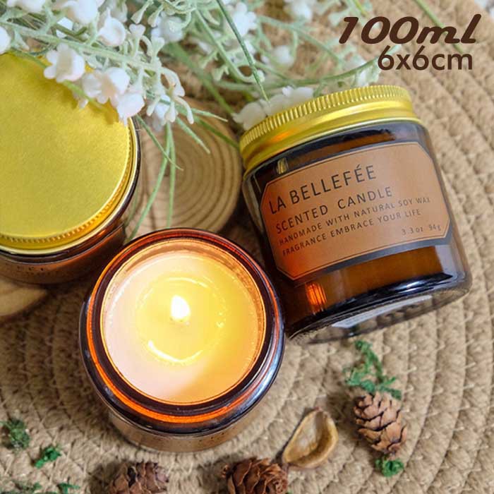 Pot Cosmetic Jar Pomade Wax Botol Kosmetik Kaca Amber 100 gram Wadah Toples Kaca Pot Lilin 100gram