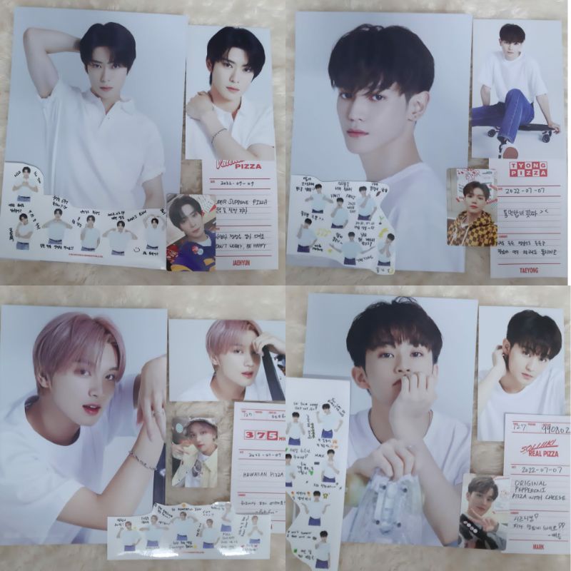 NCT 127 SEASON GREETINGS 2022 SG 22 JAEHYUN HAECHAN MARK TAEYONG PHOTOCARD PC