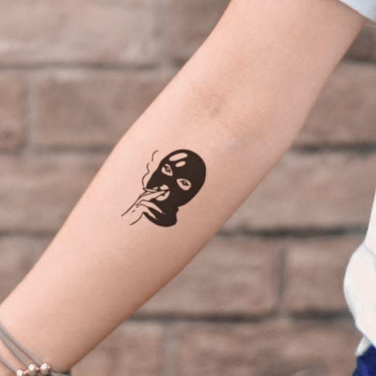 Terlaku... Tato Temporer/Stiker Tato Minimalis - MALKO - Tato topeng Tato kartun Tato minimalis Tato