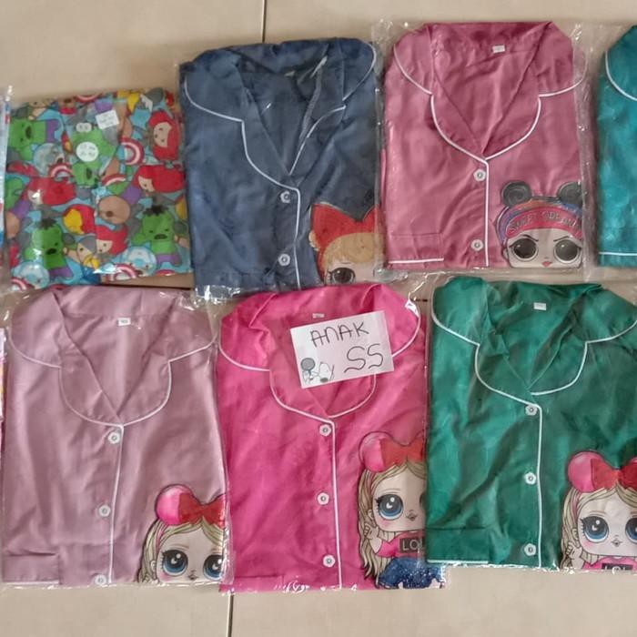 piyama anak perempuan little pony / baju tidur little pony katun adem Diskon