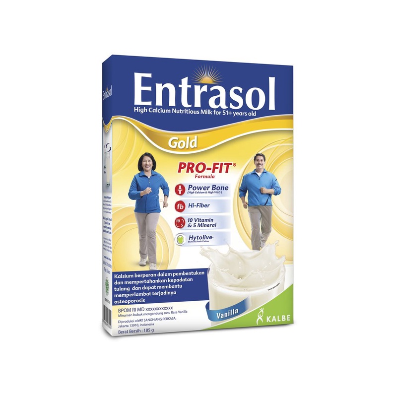 

Entrasol Gold Susu Bubuk Vanila 185G - Alhanan/04