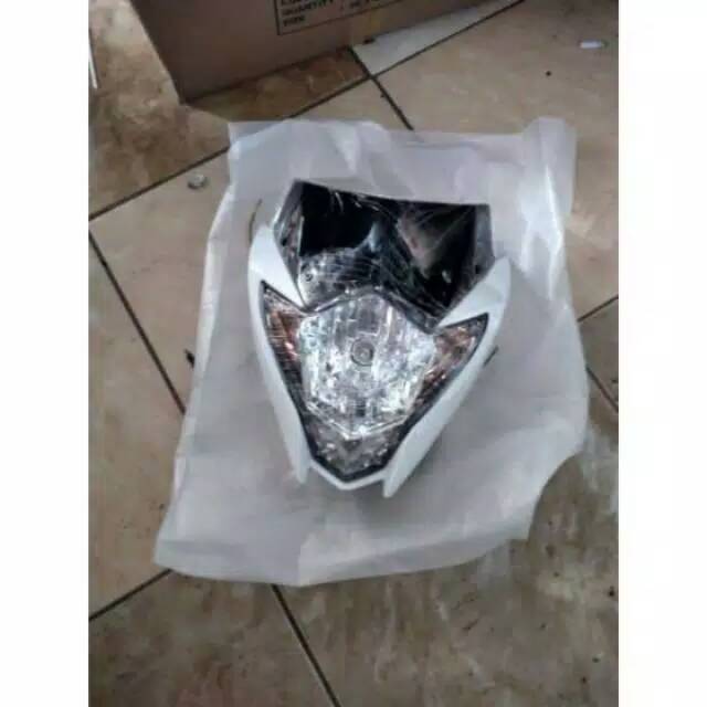 Batok pala satria fu new 2014 putih