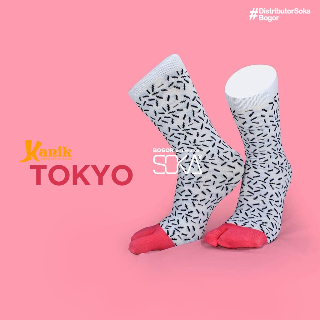 Kanik Japan Series Tokyo - Kaos Kaki Jempol Motif