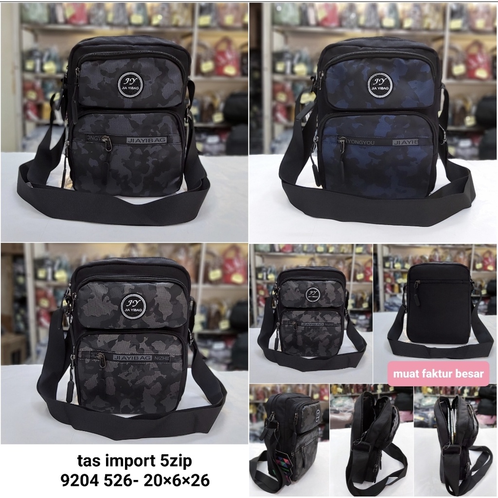 Tas import selempang kerja pria tas bahu pria slingbag