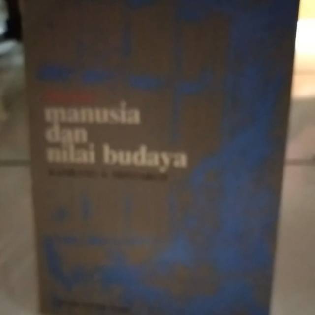 Manusia dan nilai budaya