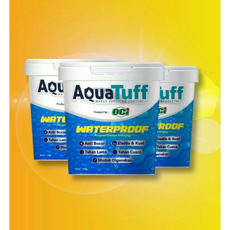 Jual Aquatuff Aqua Tuff Oci Cat Pelapis Anti Bocor Coating Waterproof