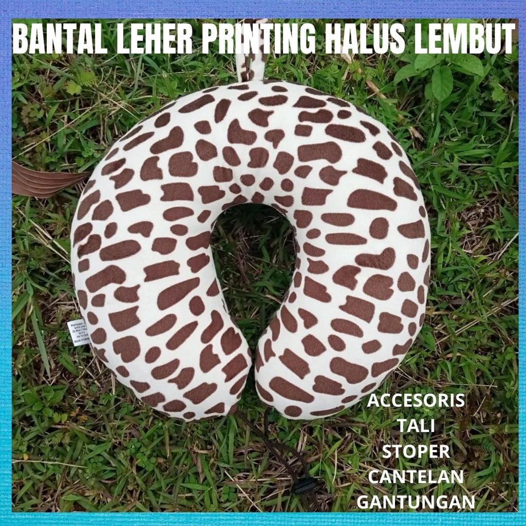 Bantal Leher Dewasa / Bantal Sandaran U Bahan Printing Dijamin Lembut Banget SNI