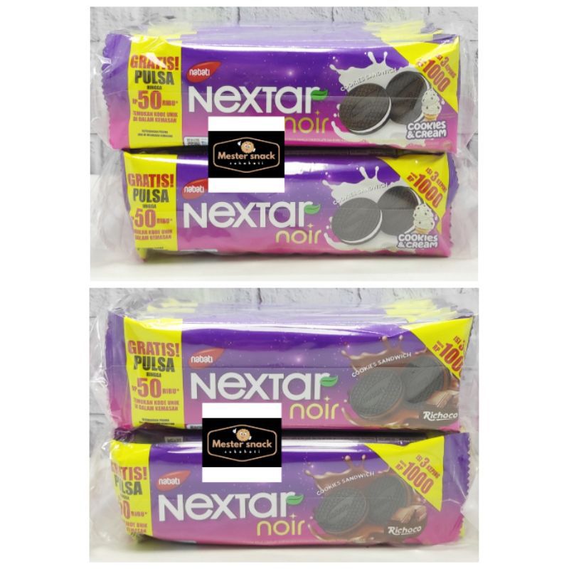 Nextar Noir 22 gram (1 pack isi 10 pcs)