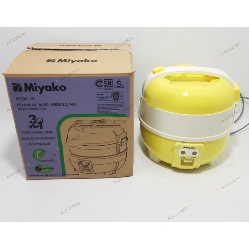 Miyako Magic Com Mcm-610 1 Liter Rice Cooker Miyako Mini