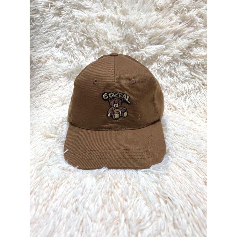 opi import original topi baseball bordir bear topi beruang topi teddy bear GOZFAL
