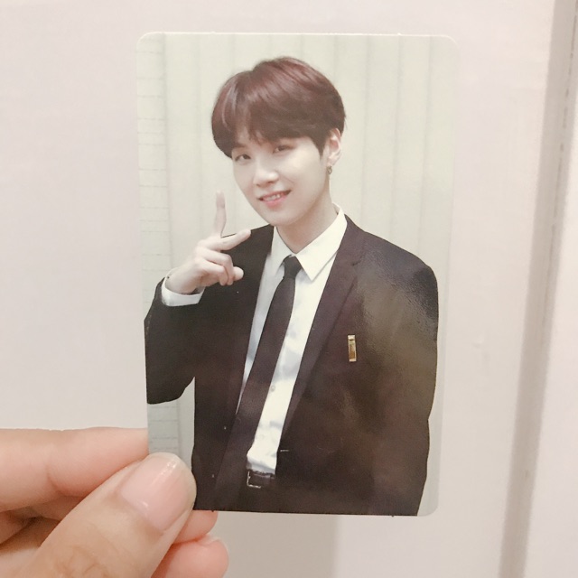 BTS Memories 2018 - Suga Phtocard PC