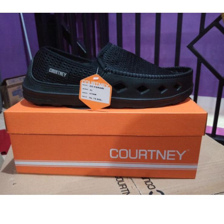 Sangat Nyaman.. sepatu pria/sepatu slop/sepatu karet/sepatu courtney ardiles/SPIDER